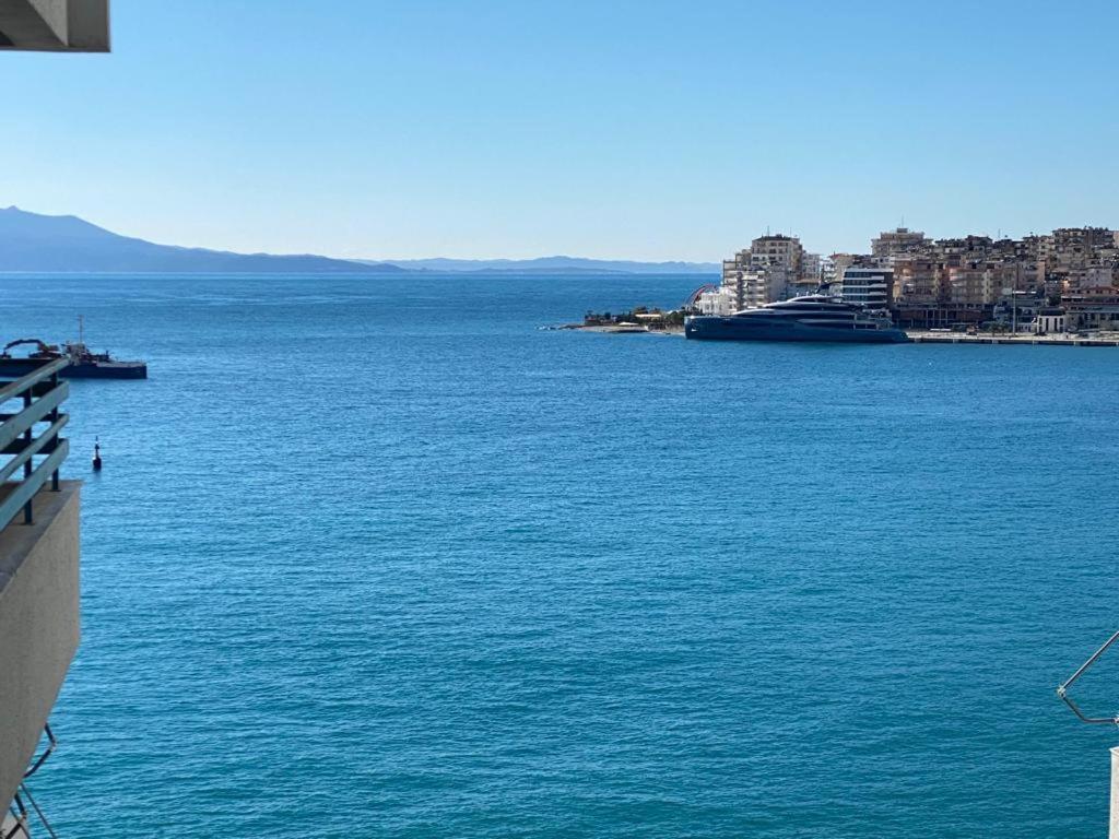 Cava Apartments Sarande Bagian luar foto