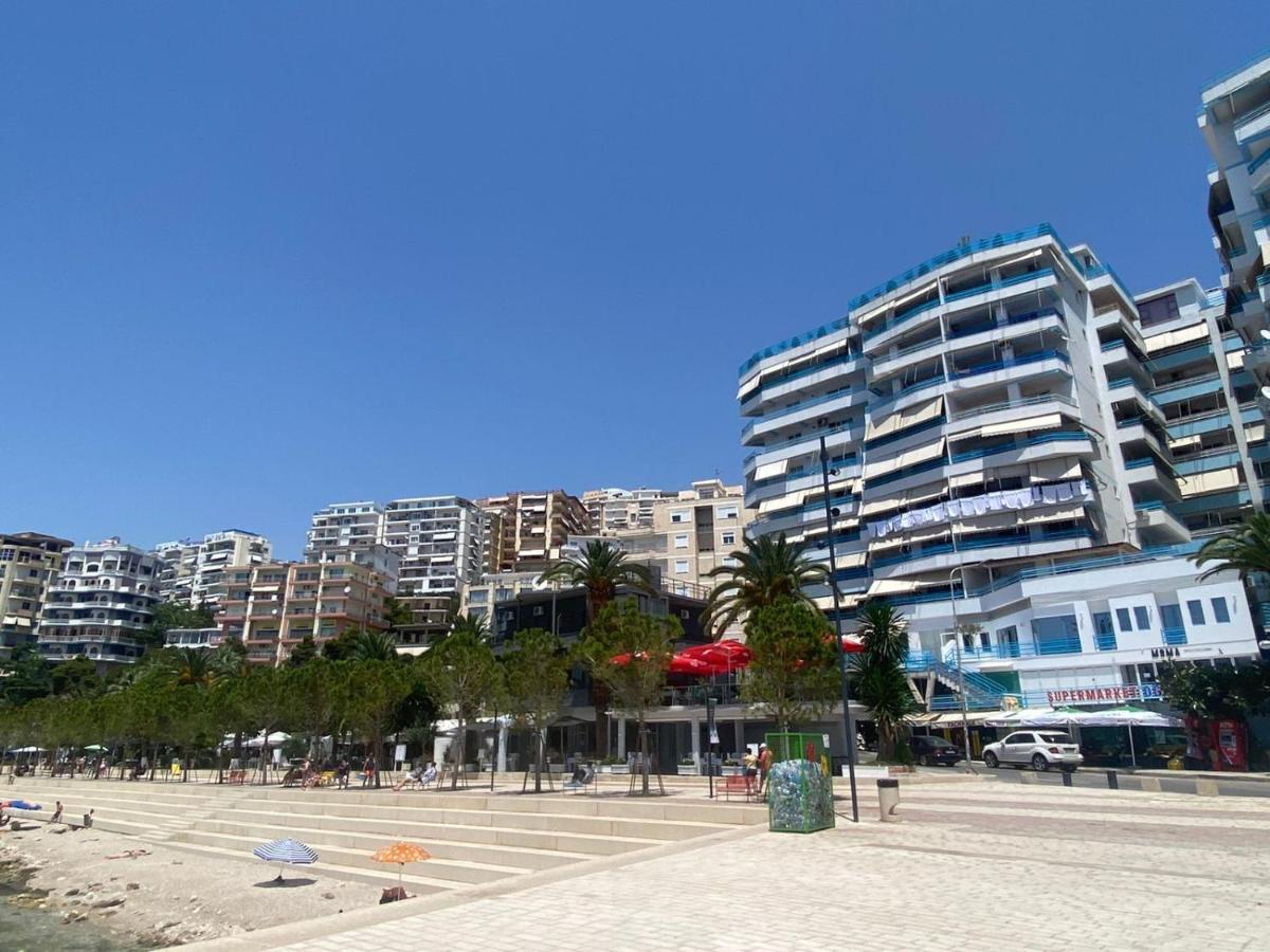 Cava Apartments Sarande Bagian luar foto