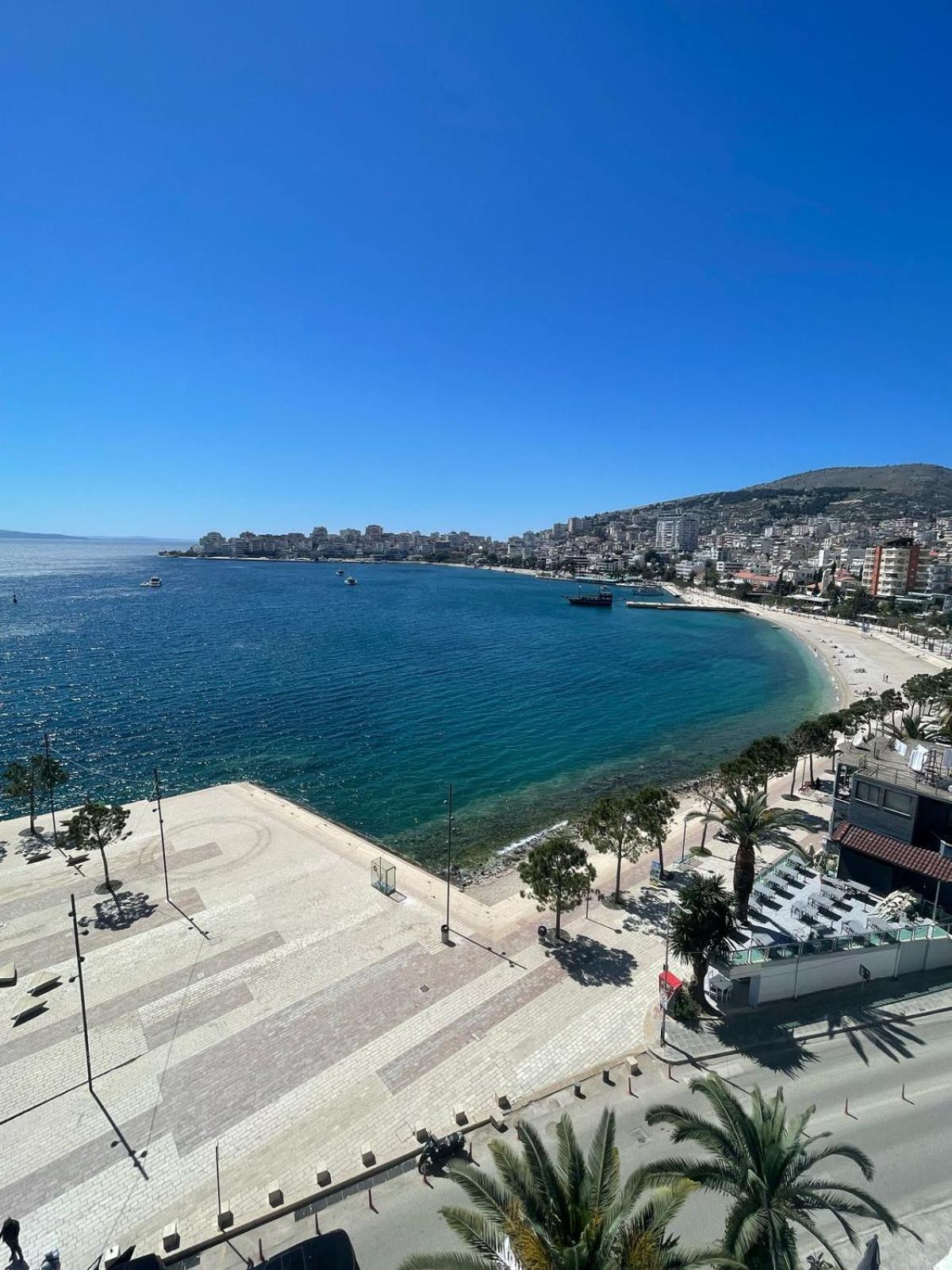 Cava Apartments Sarande Bagian luar foto
