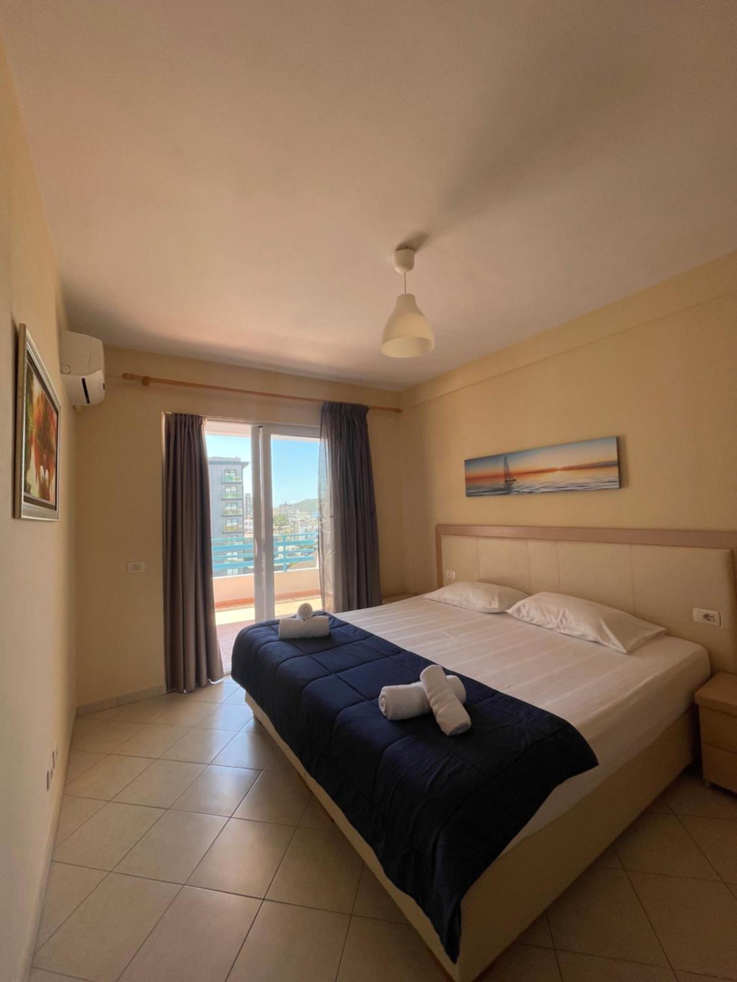 Cava Apartments Sarande Bagian luar foto