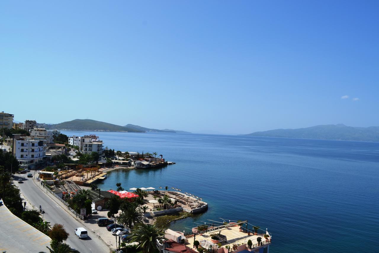 Cava Apartments Sarande Bagian luar foto