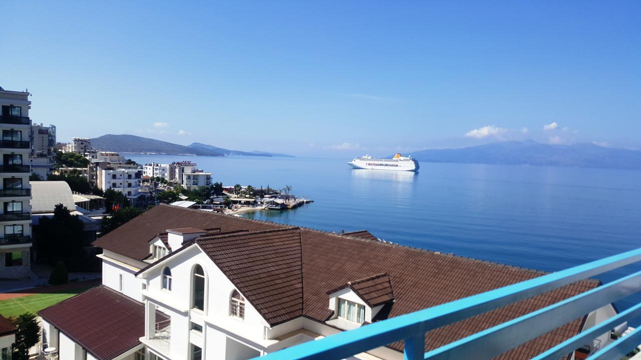 Cava Apartments Sarande Bagian luar foto
