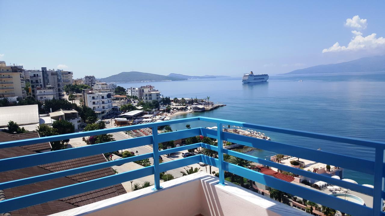 Cava Apartments Sarande Bagian luar foto
