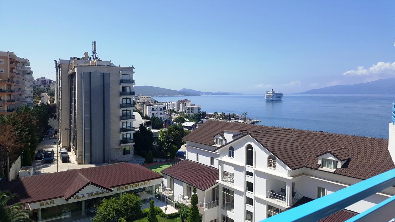 Cava Apartments Sarande Bagian luar foto
