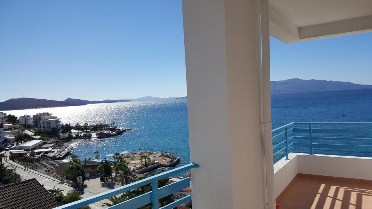 Cava Apartments Sarande Bagian luar foto