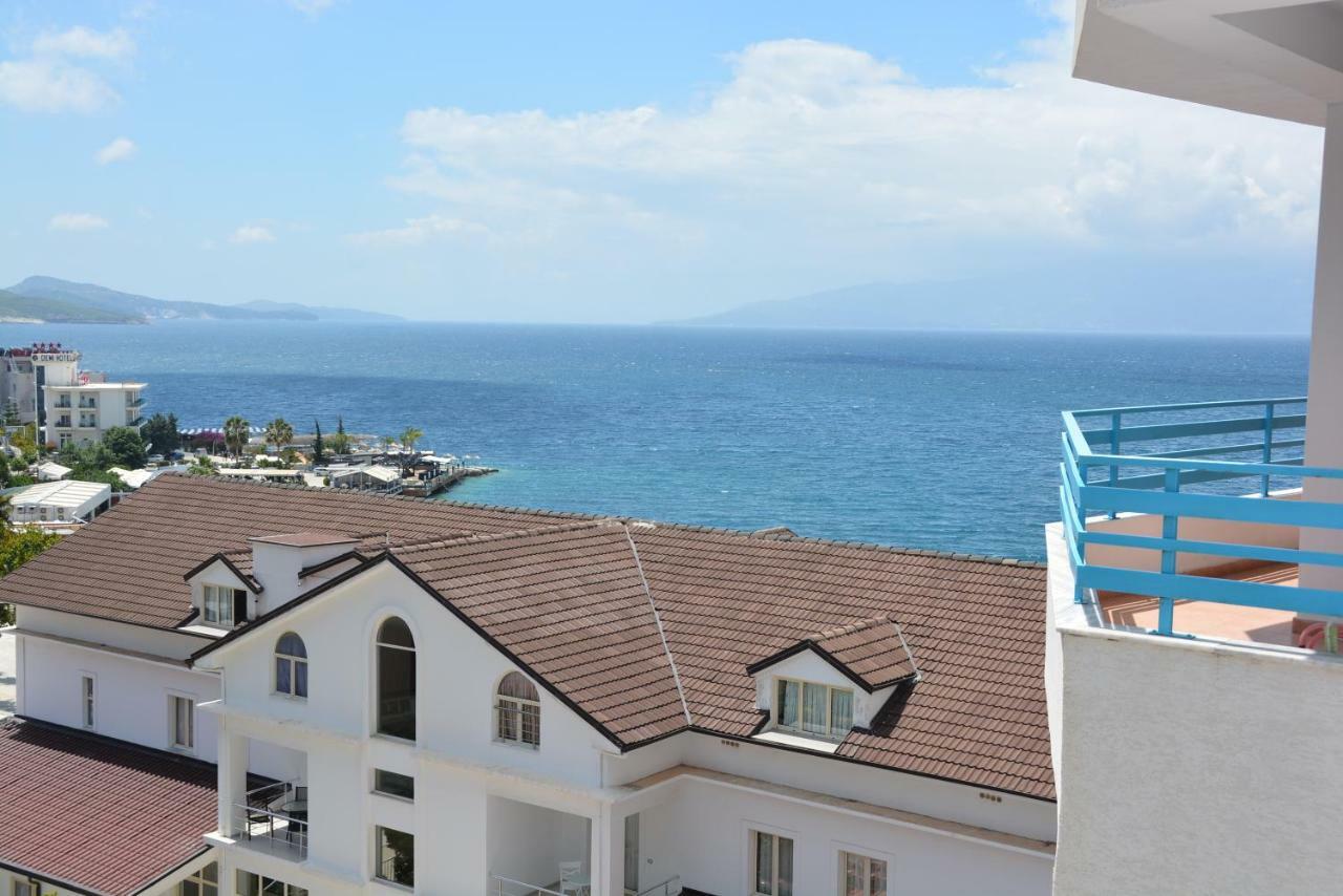 Cava Apartments Sarande Bagian luar foto