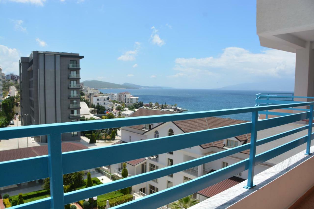 Cava Apartments Sarande Bagian luar foto